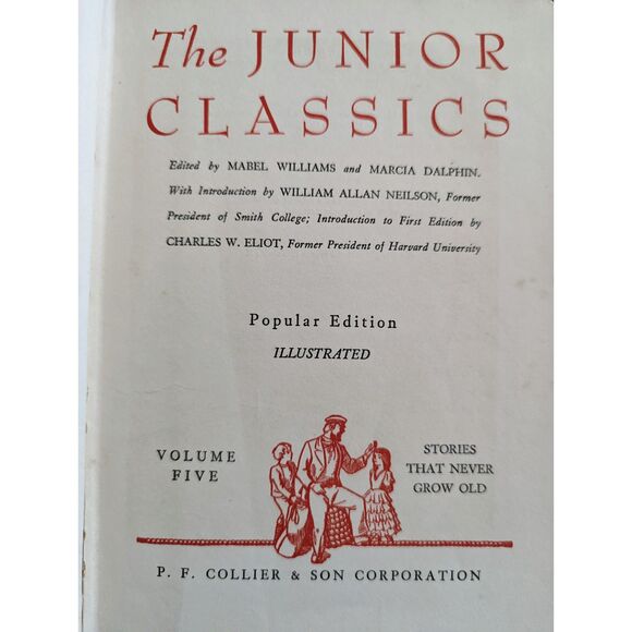 3 each The Junior Classics Popular Edition Collier Books Vol 1, 2 & 5 - Picture 3 of 6